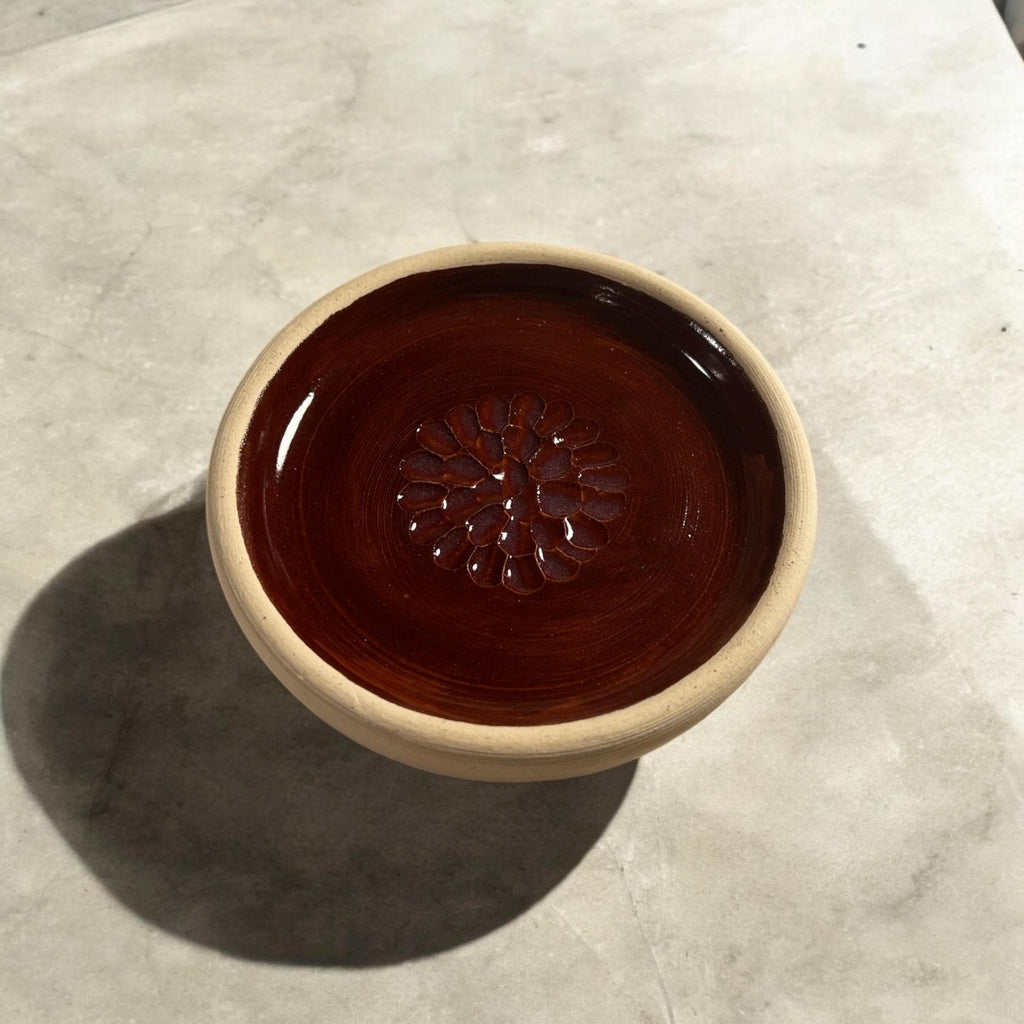 Handmade Ceramic Garlic Grater - Lots of Color Options - Great for ginger, turmeric, Parmesan, etc.  - Dishwasher safe