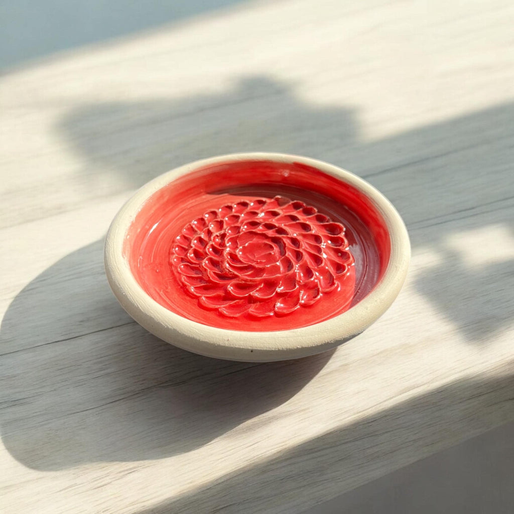Handmade Ceramic Garlic Grater - Lots of Color Options - Great for ginger, turmeric, Parmesan, etc.  - Dishwasher safe