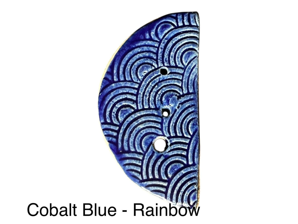 Handmade Ceramic Herb Stripper: Rustic Kitchen Tool