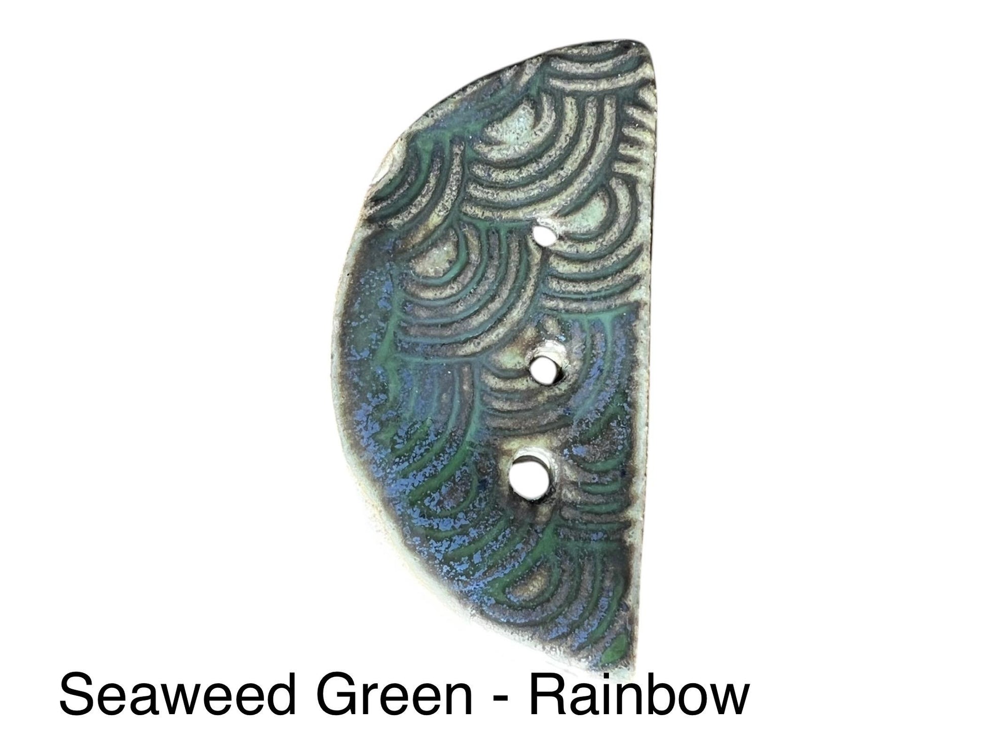 Handmade Ceramic Herb Stripper: Rustic Kitchen Tool