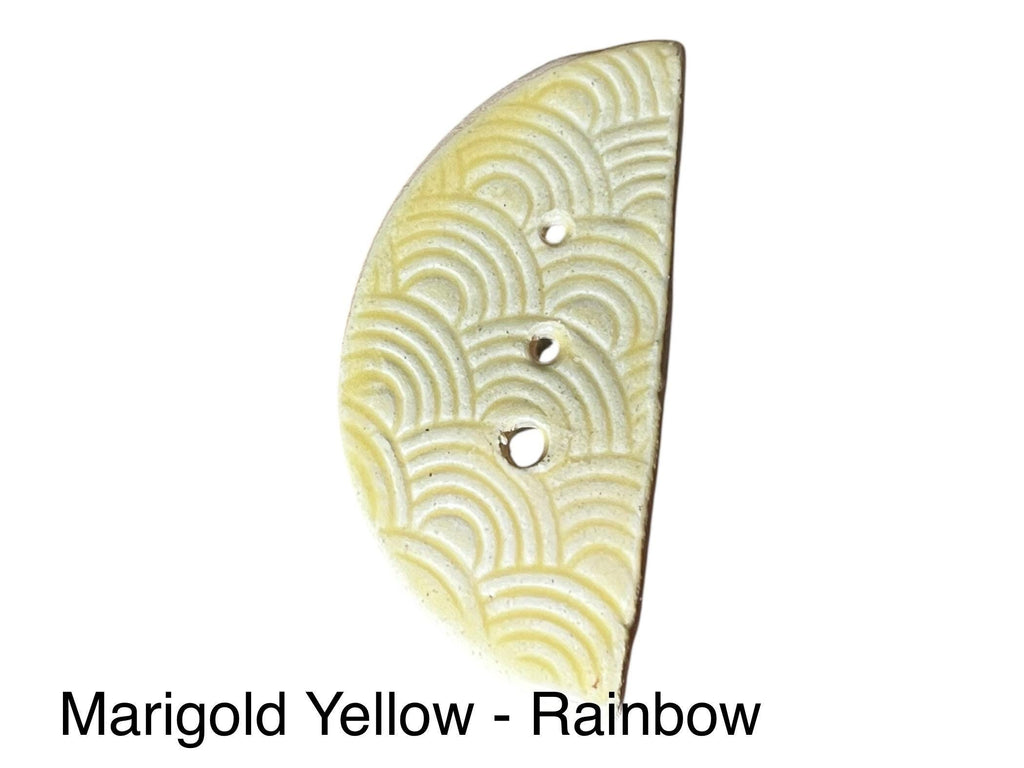 Handmade Ceramic Herb Stripper: Rustic Kitchen Tool