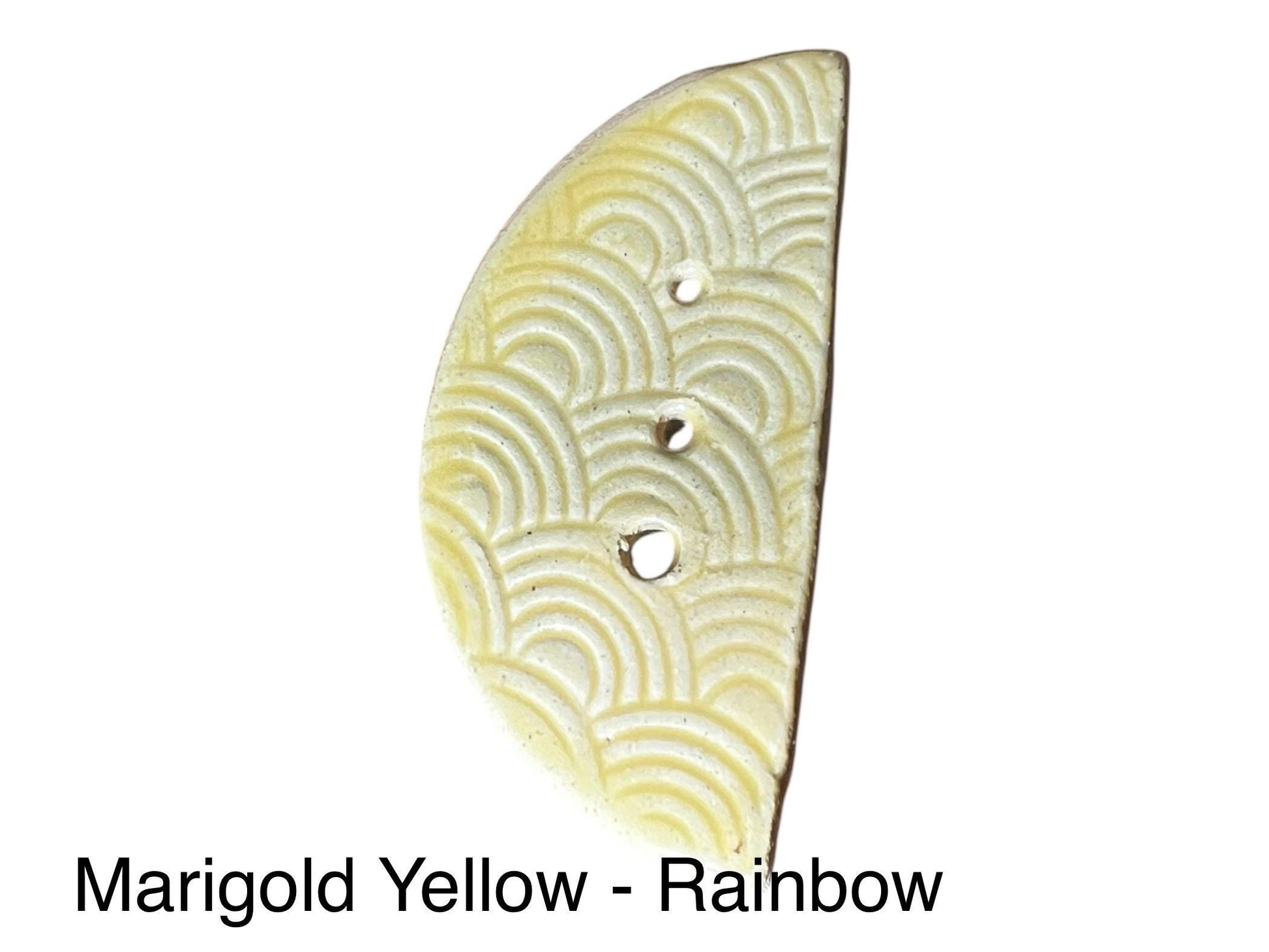 Handmade Ceramic Herb Stripper: Rustic Kitchen Tool