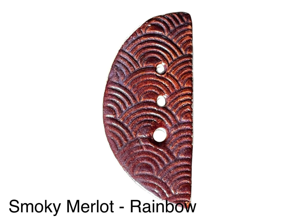 Handmade Ceramic Herb Stripper: Rustic Kitchen Tool