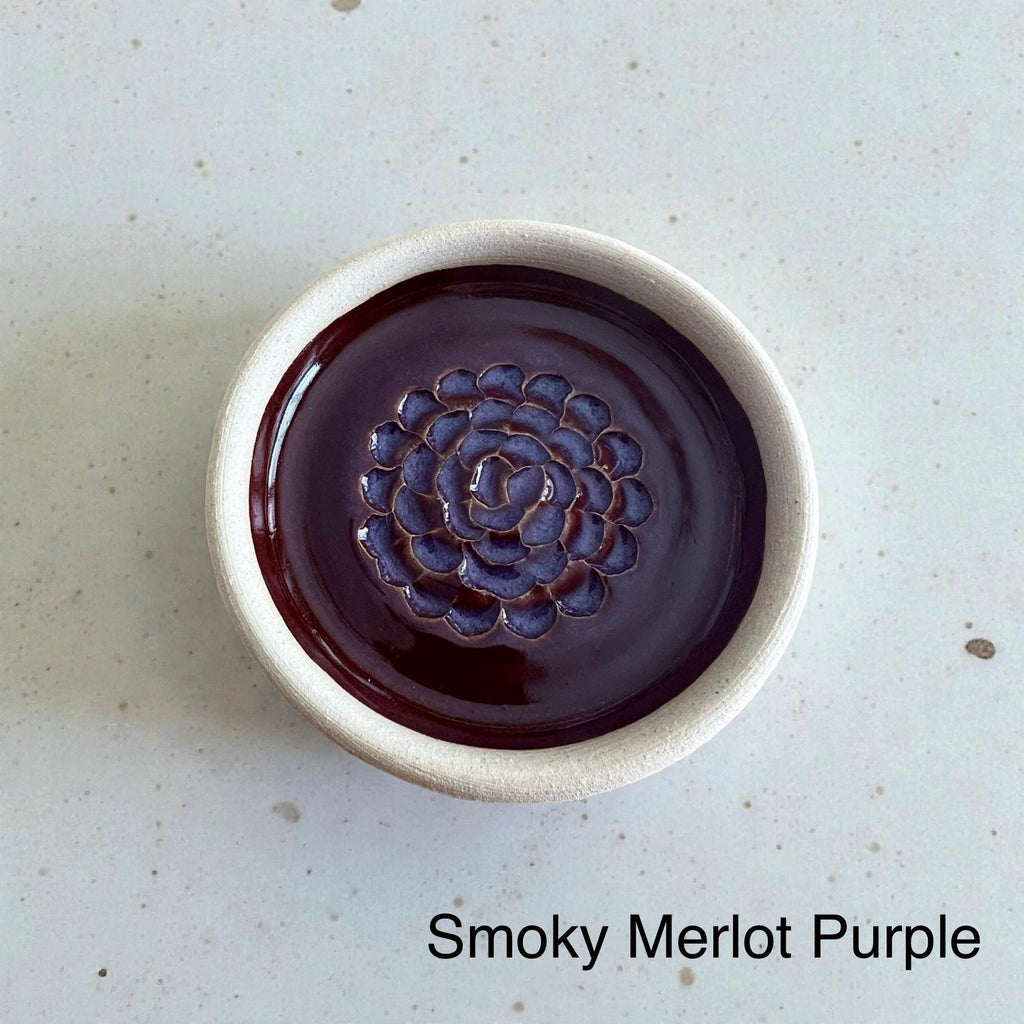 Handmade Ceramic Garlic Grater - Lots of Color Options - Multiple Sizes - Great for ginger, turmeric, Parmesan, etc. - Dishwasher safe